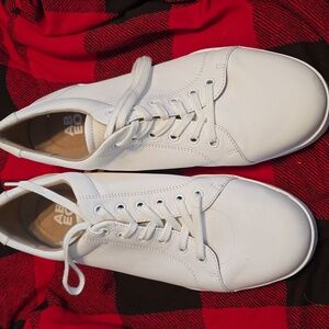 Abeo addie white leather sneaker